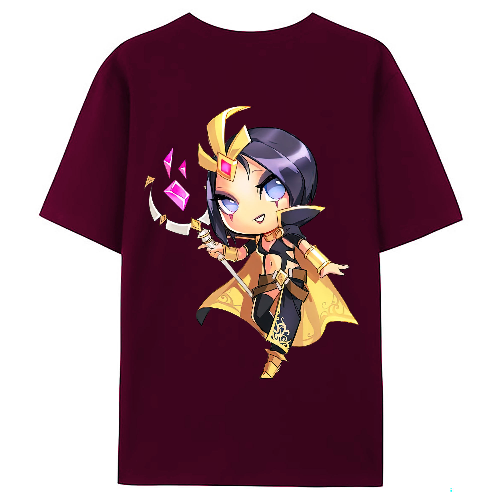 （画像用） リーグ・オブ・レジェンド League of Legends LOL レディース半袖Tシャツ(バックプリント)
